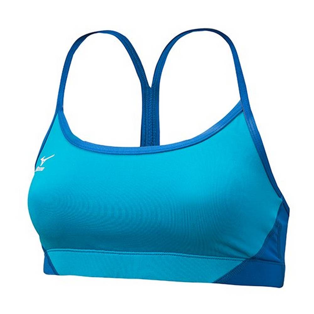 Reggiseno Sportivo Mizuno Pallavolo Hybrid Donna - Blu/Blu Reale - 15642-FJPB